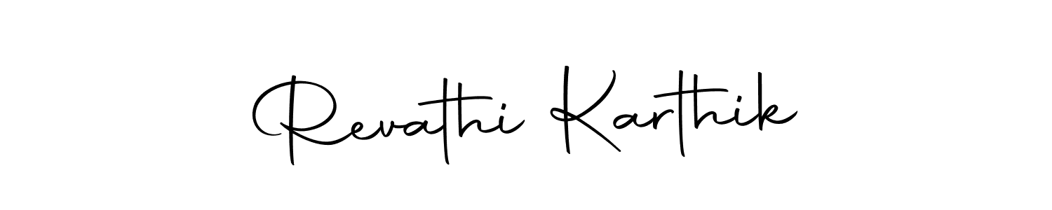 Check out images of Autograph of Revathi Karthik name. Actor Revathi Karthik Signature Style. Autography-DOLnW is a professional sign style online. Revathi Karthik signature style 10 images and pictures png