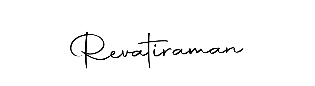 Design your own signature with our free online signature maker. With this signature software, you can create a handwritten (Autography-DOLnW) signature for name Revatiraman. Revatiraman signature style 10 images and pictures png