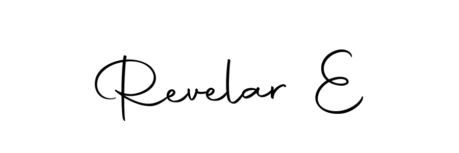 This is the best signature style for the Revelar E name. Also you like these signature font (Autography-DOLnW). Mix name signature. Revelar E signature style 10 images and pictures png