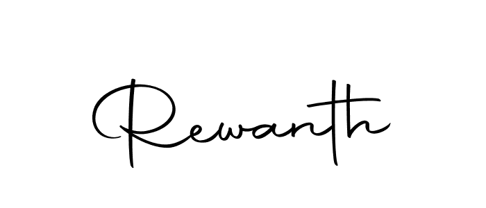 Also we have Rewanth name is the best signature style. Create professional handwritten signature collection using Autography-DOLnW autograph style. Rewanth signature style 10 images and pictures png