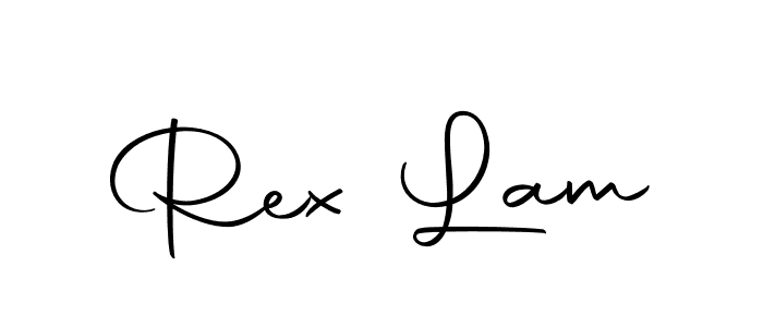 Rex Lam stylish signature style. Best Handwritten Sign (Autography-DOLnW) for my name. Handwritten Signature Collection Ideas for my name Rex Lam. Rex Lam signature style 10 images and pictures png