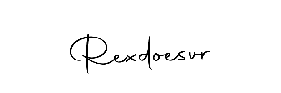 You should practise on your own different ways (Autography-DOLnW) to write your name (Rexdoesvr) in signature. don't let someone else do it for you. Rexdoesvr signature style 10 images and pictures png