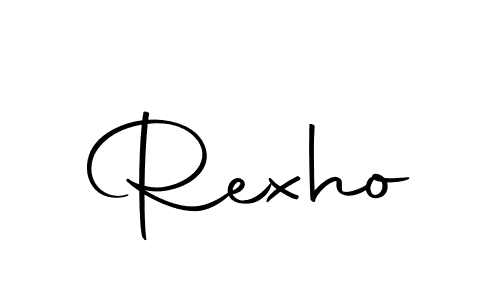 Autography-DOLnW is a professional signature style that is perfect for those who want to add a touch of class to their signature. It is also a great choice for those who want to make their signature more unique. Get Rexho name to fancy signature for free. Rexho signature style 10 images and pictures png