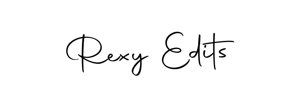 Similarly Autography-DOLnW is the best handwritten signature design. Signature creator online .You can use it as an online autograph creator for name Rexy Edits. Rexy Edits signature style 10 images and pictures png