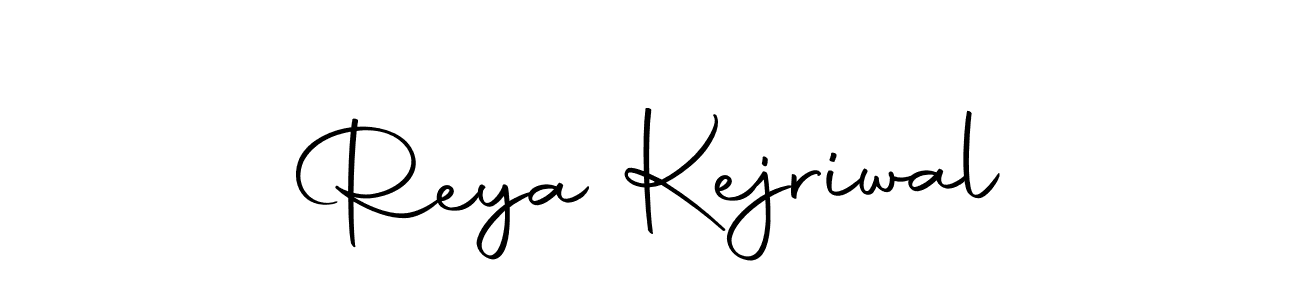 Use a signature maker to create a handwritten signature online. With this signature software, you can design (Autography-DOLnW) your own signature for name Reya Kejriwal. Reya Kejriwal signature style 10 images and pictures png