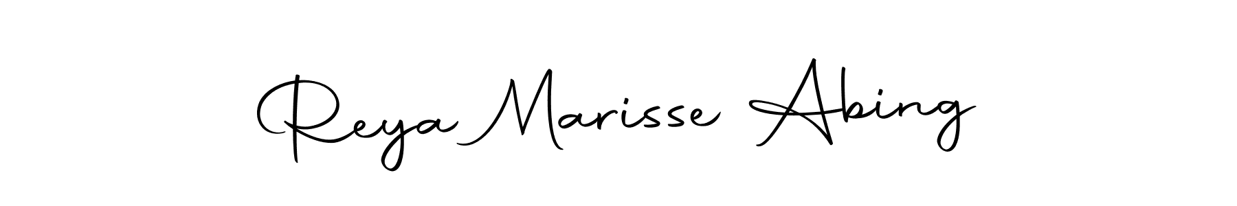 Design your own signature with our free online signature maker. With this signature software, you can create a handwritten (Autography-DOLnW) signature for name Reya Marisse Abing. Reya Marisse Abing signature style 10 images and pictures png