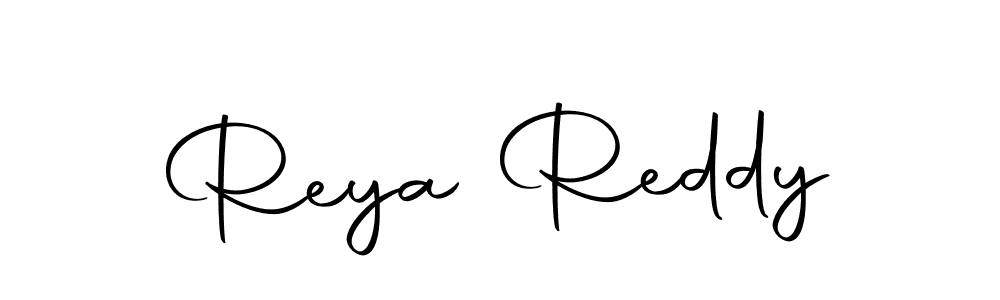 Design your own signature with our free online signature maker. With this signature software, you can create a handwritten (Autography-DOLnW) signature for name Reya Reddy. Reya Reddy signature style 10 images and pictures png