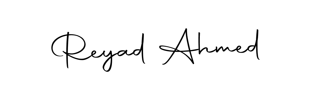 You can use this online signature creator to create a handwritten signature for the name Reyad Ahmed. This is the best online autograph maker. Reyad Ahmed signature style 10 images and pictures png