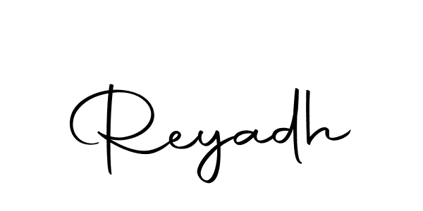 The best way (Autography-DOLnW) to make a short signature is to pick only two or three words in your name. The name Reyadh include a total of six letters. For converting this name. Reyadh signature style 10 images and pictures png