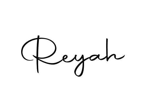 How to make Reyah signature? Autography-DOLnW is a professional autograph style. Create handwritten signature for Reyah name. Reyah signature style 10 images and pictures png