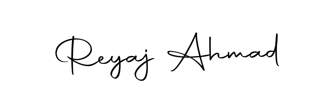 Design your own signature with our free online signature maker. With this signature software, you can create a handwritten (Autography-DOLnW) signature for name Reyaj Ahmad. Reyaj Ahmad signature style 10 images and pictures png