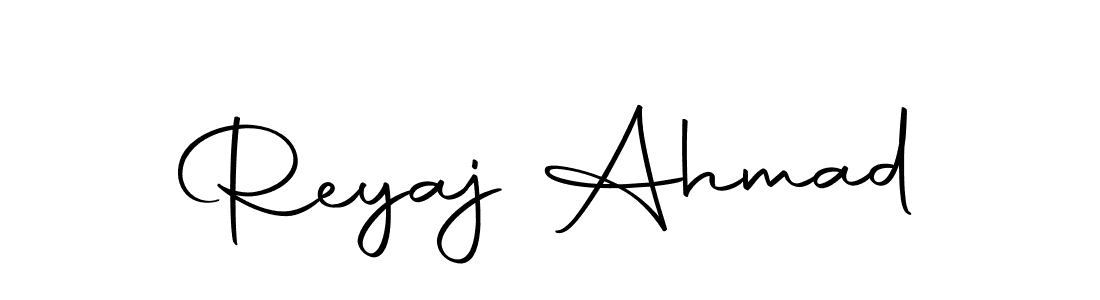 Design your own signature with our free online signature maker. With this signature software, you can create a handwritten (Autography-DOLnW) signature for name Reyaj Ahmad. Reyaj Ahmad signature style 10 images and pictures png