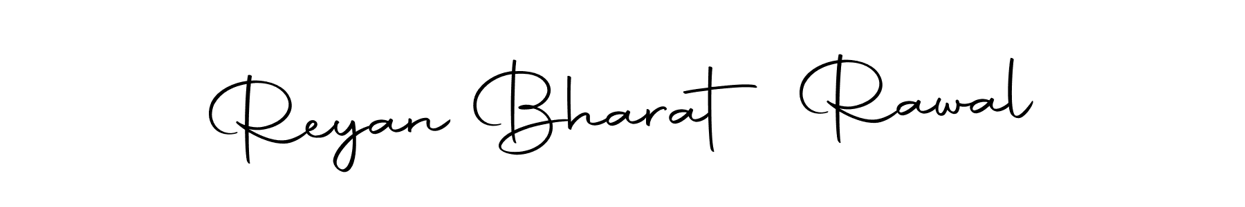 Autography-DOLnW is a professional signature style that is perfect for those who want to add a touch of class to their signature. It is also a great choice for those who want to make their signature more unique. Get Reyan Bharat Rawal name to fancy signature for free. Reyan Bharat Rawal signature style 10 images and pictures png