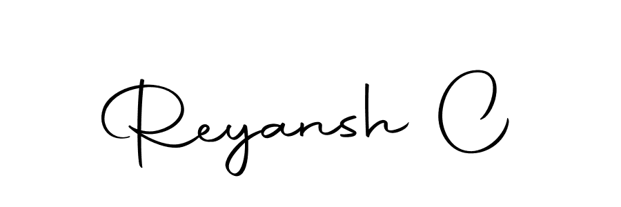 This is the best signature style for the Reyansh C name. Also you like these signature font (Autography-DOLnW). Mix name signature. Reyansh C signature style 10 images and pictures png