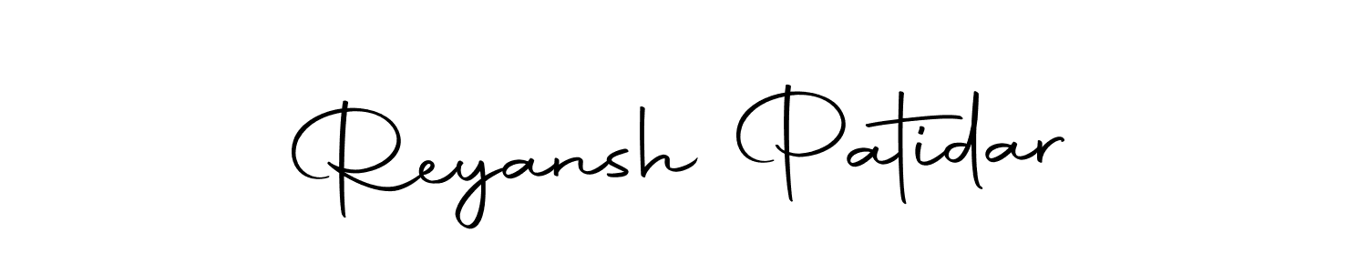 The best way (Autography-DOLnW) to make a short signature is to pick only two or three words in your name. The name Reyansh Patidar include a total of six letters. For converting this name. Reyansh Patidar signature style 10 images and pictures png