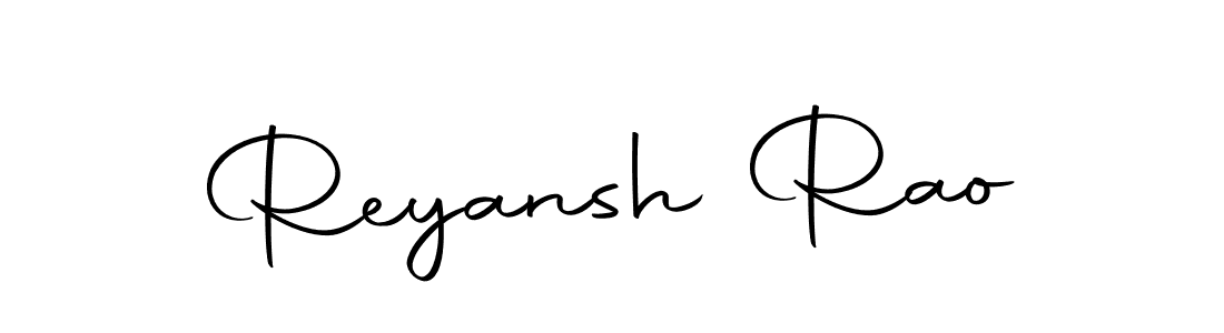 Design your own signature with our free online signature maker. With this signature software, you can create a handwritten (Autography-DOLnW) signature for name Reyansh Rao. Reyansh Rao signature style 10 images and pictures png