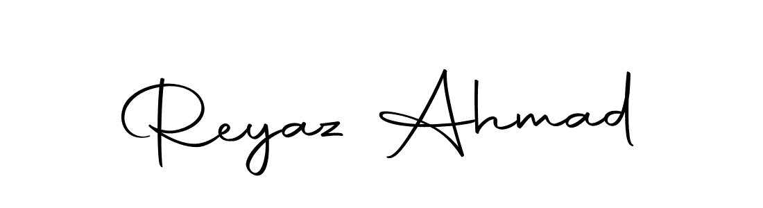 Create a beautiful signature design for name Reyaz Ahmad. With this signature (Autography-DOLnW) fonts, you can make a handwritten signature for free. Reyaz Ahmad signature style 10 images and pictures png