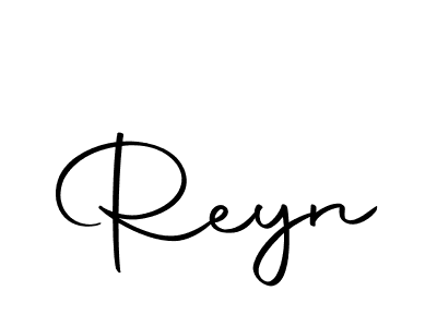 Design your own signature with our free online signature maker. With this signature software, you can create a handwritten (Autography-DOLnW) signature for name Reyn. Reyn signature style 10 images and pictures png