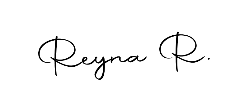 Reyna R. stylish signature style. Best Handwritten Sign (Autography-DOLnW) for my name. Handwritten Signature Collection Ideas for my name Reyna R.. Reyna R. signature style 10 images and pictures png