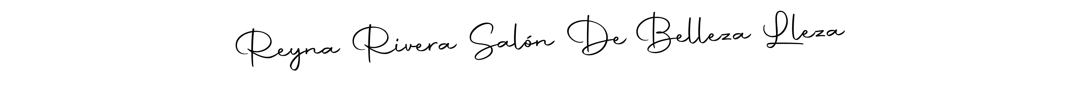Also You can easily find your signature by using the search form. We will create Reyna Rivera Salón De Belleza Lleza name handwritten signature images for you free of cost using Autography-DOLnW sign style. Reyna Rivera Salón De Belleza Lleza signature style 10 images and pictures png