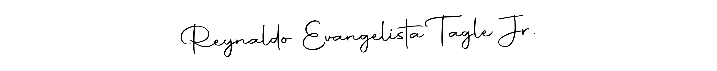 Create a beautiful signature design for name Reynaldo Evangelista Tagle Jr.. With this signature (Autography-DOLnW) fonts, you can make a handwritten signature for free. Reynaldo Evangelista Tagle Jr. signature style 10 images and pictures png