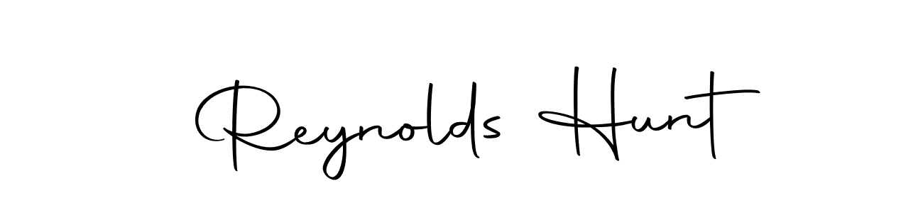 The best way (Autography-DOLnW) to make a short signature is to pick only two or three words in your name. The name Reynolds Hunt include a total of six letters. For converting this name. Reynolds Hunt signature style 10 images and pictures png
