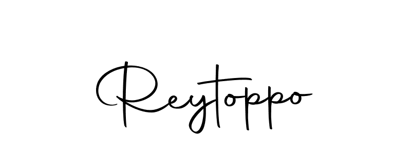 The best way (Autography-DOLnW) to make a short signature is to pick only two or three words in your name. The name Reytoppo include a total of six letters. For converting this name. Reytoppo signature style 10 images and pictures png