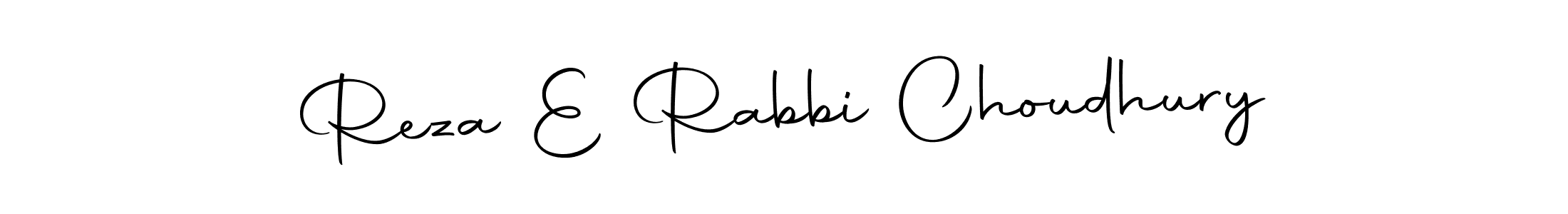 You should practise on your own different ways (Autography-DOLnW) to write your name (Reza E Rabbi Choudhury) in signature. don't let someone else do it for you. Reza E Rabbi Choudhury signature style 10 images and pictures png