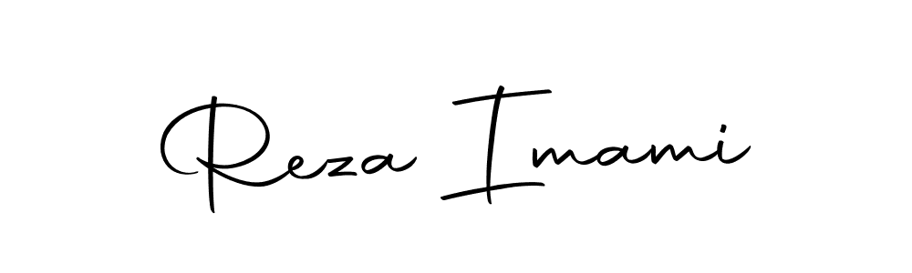 Make a beautiful signature design for name Reza Imami. With this signature (Autography-DOLnW) style, you can create a handwritten signature for free. Reza Imami signature style 10 images and pictures png