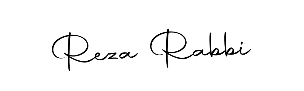 You should practise on your own different ways (Autography-DOLnW) to write your name (Reza Rabbi) in signature. don't let someone else do it for you. Reza Rabbi signature style 10 images and pictures png