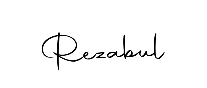 Also we have Rezabul name is the best signature style. Create professional handwritten signature collection using Autography-DOLnW autograph style. Rezabul signature style 10 images and pictures png