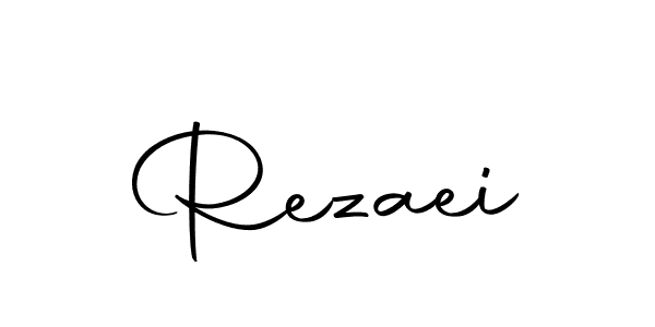 Rezaei stylish signature style. Best Handwritten Sign (Autography-DOLnW) for my name. Handwritten Signature Collection Ideas for my name Rezaei. Rezaei signature style 10 images and pictures png