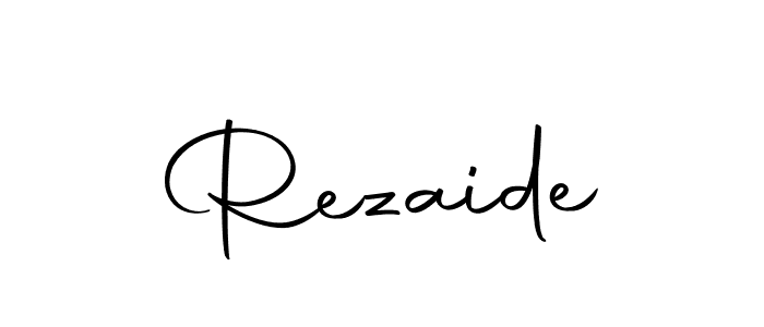 Also we have Rezaide name is the best signature style. Create professional handwritten signature collection using Autography-DOLnW autograph style. Rezaide signature style 10 images and pictures png
