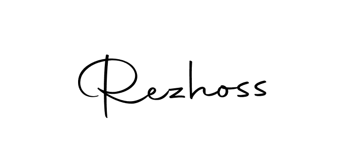 Make a short Rezhoss signature style. Manage your documents anywhere anytime using Autography-DOLnW. Create and add eSignatures, submit forms, share and send files easily. Rezhoss signature style 10 images and pictures png