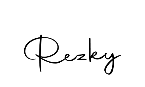 Also You can easily find your signature by using the search form. We will create Rezky name handwritten signature images for you free of cost using Autography-DOLnW sign style. Rezky signature style 10 images and pictures png