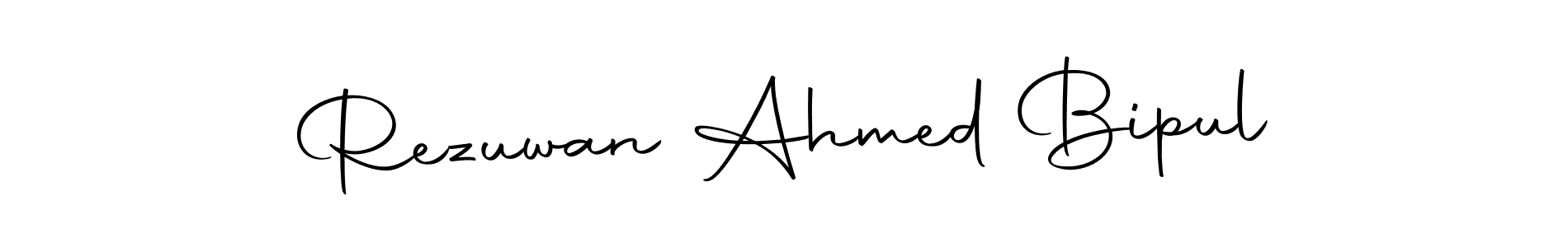 Use a signature maker to create a handwritten signature online. With this signature software, you can design (Autography-DOLnW) your own signature for name Rezuwan Ahmed Bipul. Rezuwan Ahmed Bipul signature style 10 images and pictures png