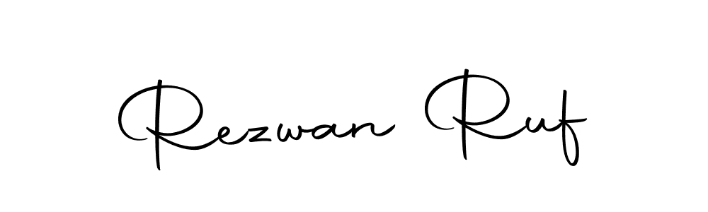 You should practise on your own different ways (Autography-DOLnW) to write your name (Rezwan Ruf) in signature. don't let someone else do it for you. Rezwan Ruf signature style 10 images and pictures png