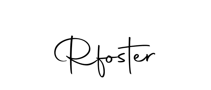 Design your own signature with our free online signature maker. With this signature software, you can create a handwritten (Autography-DOLnW) signature for name Rfoster. Rfoster signature style 10 images and pictures png