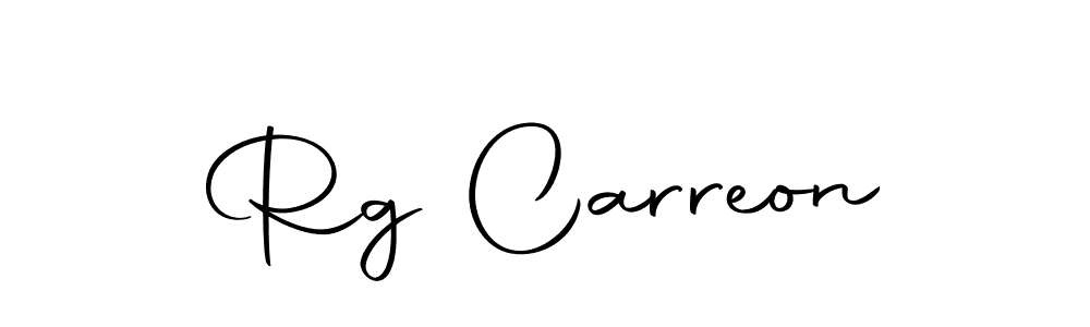 How to make Rg Carreon name signature. Use Autography-DOLnW style for creating short signs online. This is the latest handwritten sign. Rg Carreon signature style 10 images and pictures png