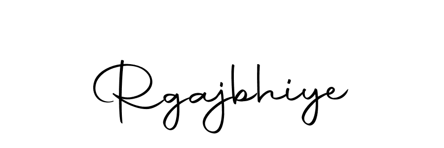 Make a beautiful signature design for name Rgajbhiye. With this signature (Autography-DOLnW) style, you can create a handwritten signature for free. Rgajbhiye signature style 10 images and pictures png