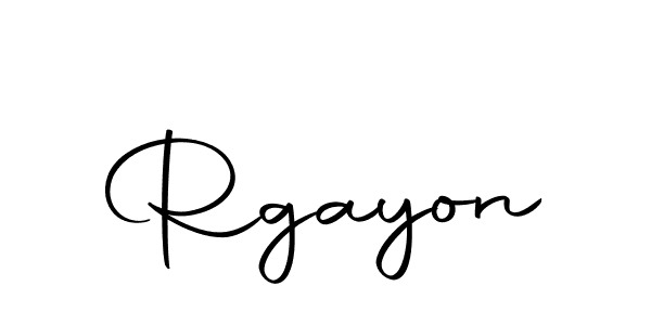 You should practise on your own different ways (Autography-DOLnW) to write your name (Rgayon) in signature. don't let someone else do it for you. Rgayon signature style 10 images and pictures png