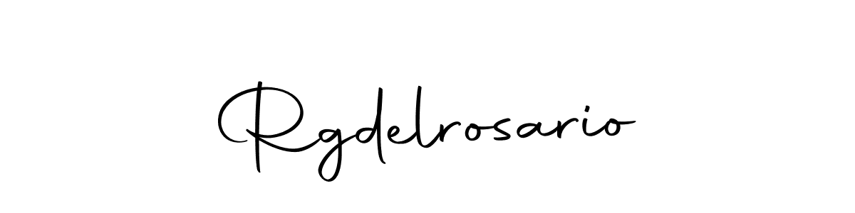 How to make Rgdelrosario name signature. Use Autography-DOLnW style for creating short signs online. This is the latest handwritten sign. Rgdelrosario signature style 10 images and pictures png