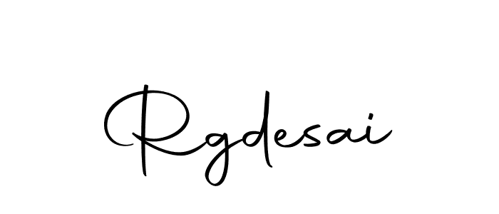 Design your own signature with our free online signature maker. With this signature software, you can create a handwritten (Autography-DOLnW) signature for name Rgdesai. Rgdesai signature style 10 images and pictures png