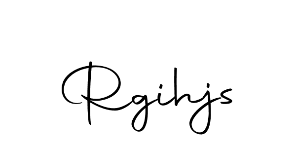 Make a beautiful signature design for name Rgihjs. With this signature (Autography-DOLnW) style, you can create a handwritten signature for free. Rgihjs signature style 10 images and pictures png