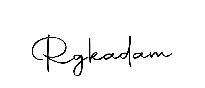 Here are the top 10 professional signature styles for the name Rgkadam. These are the best autograph styles you can use for your name. Rgkadam signature style 10 images and pictures png