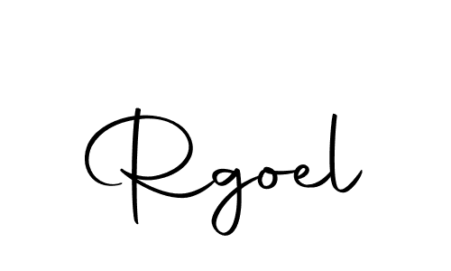 Use a signature maker to create a handwritten signature online. With this signature software, you can design (Autography-DOLnW) your own signature for name Rgoel. Rgoel signature style 10 images and pictures png