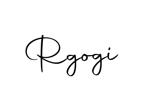 Create a beautiful signature design for name Rgogi. With this signature (Autography-DOLnW) fonts, you can make a handwritten signature for free. Rgogi signature style 10 images and pictures png