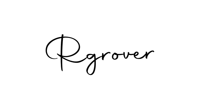 Create a beautiful signature design for name Rgrover. With this signature (Autography-DOLnW) fonts, you can make a handwritten signature for free. Rgrover signature style 10 images and pictures png
