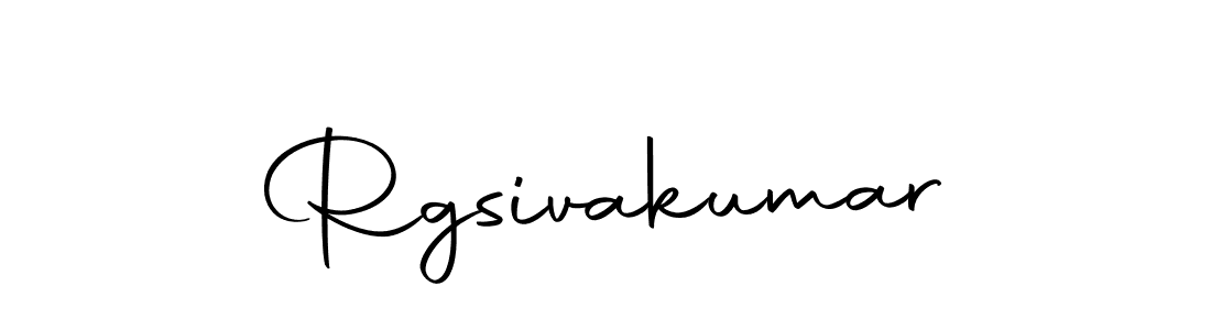 Rgsivakumar stylish signature style. Best Handwritten Sign (Autography-DOLnW) for my name. Handwritten Signature Collection Ideas for my name Rgsivakumar. Rgsivakumar signature style 10 images and pictures png