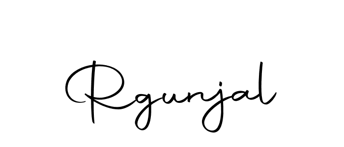 You should practise on your own different ways (Autography-DOLnW) to write your name (Rgunjal) in signature. don't let someone else do it for you. Rgunjal signature style 10 images and pictures png